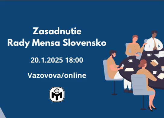 Zasadnutie Rady Mensa Slovensko