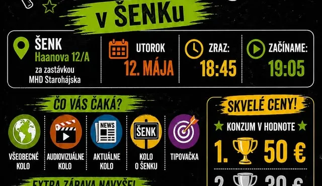 kvízovanie v Mense